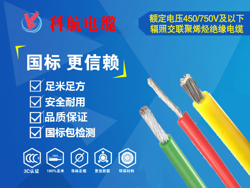 额定电压450/750V及以下辐照交联聚烯烃绝缘电线电缆